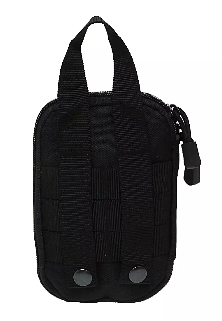 Noice Tas Pinggang Army Pria Dan Wanita Waterproof Material 1000D Cordura Nylon ORIGINAL - Black