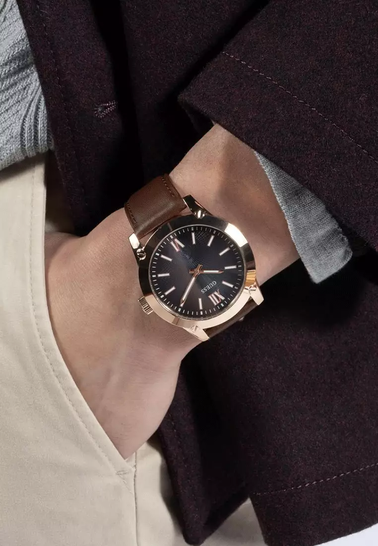 Guess Gents Watch CRESCENT Rose Gold - GW0630G3