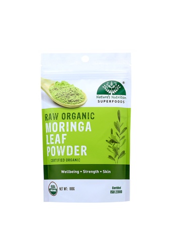 Nature's Nutrition Nature's Nutrition Organic Moringa Leaf Powder 100g 0A2B9ESE1B360AGS_1