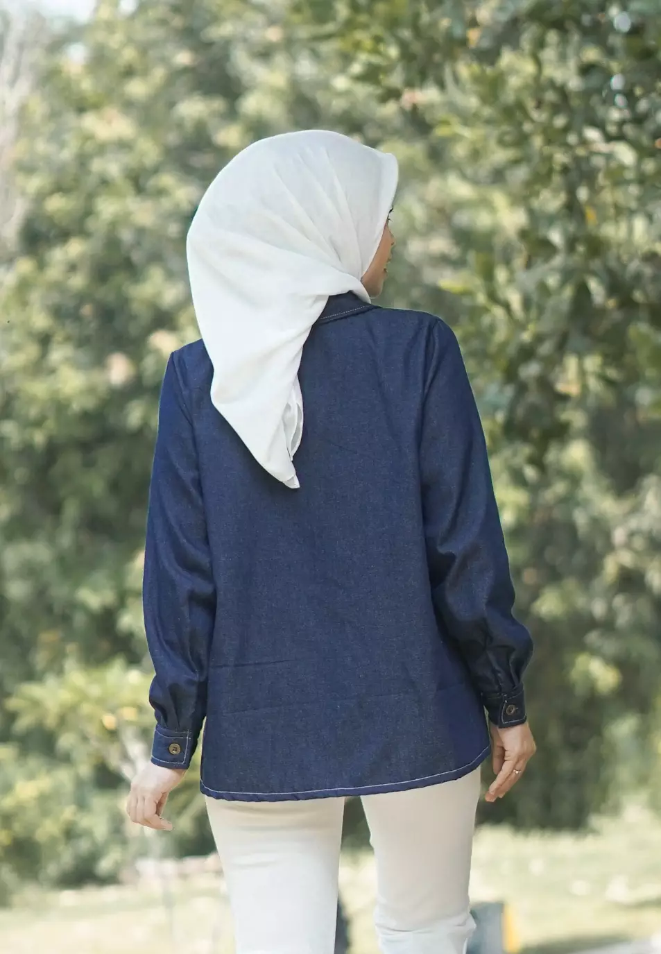 Rossie Denim Shirt - Blue Denim