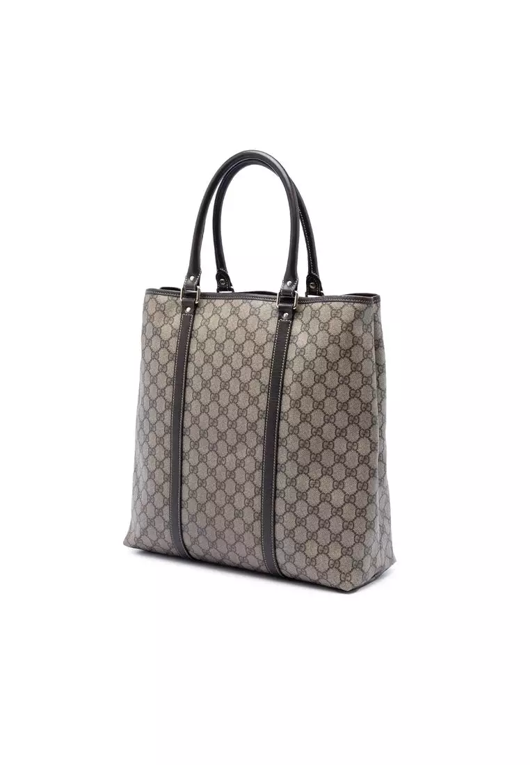 Pre-Loved Gucci Gg Supreme Joy Vertical Tote