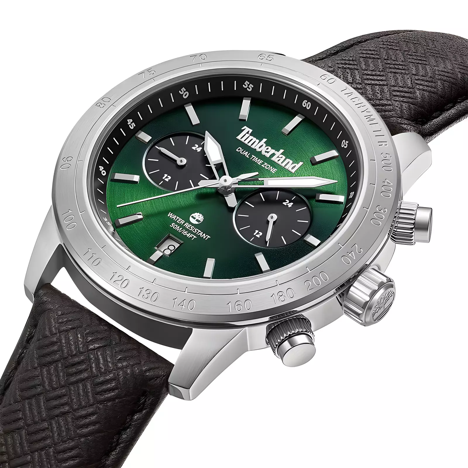 Timberland Watch Raynham - Jam Tangan Analog Pria - Leather Strap - TDWGF0075103