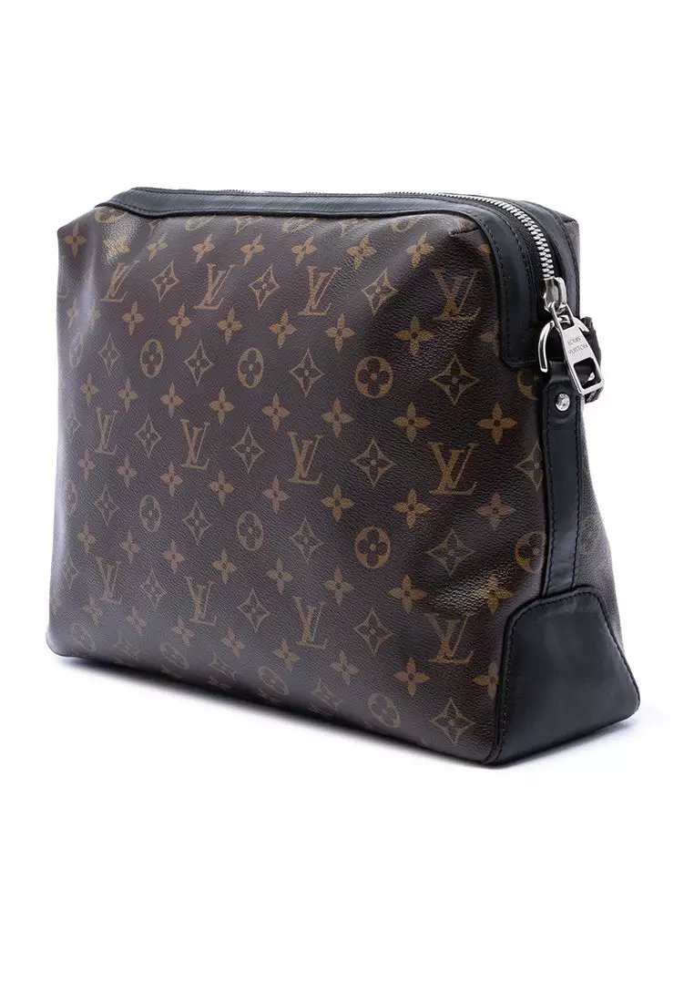 Pre-Loved Louis Vuitton Monogram Macassar Torres Messenger Bag