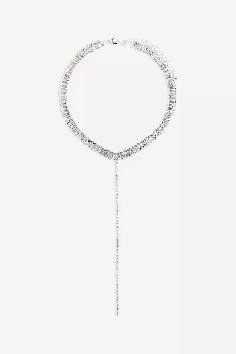 Short two-strand necklace