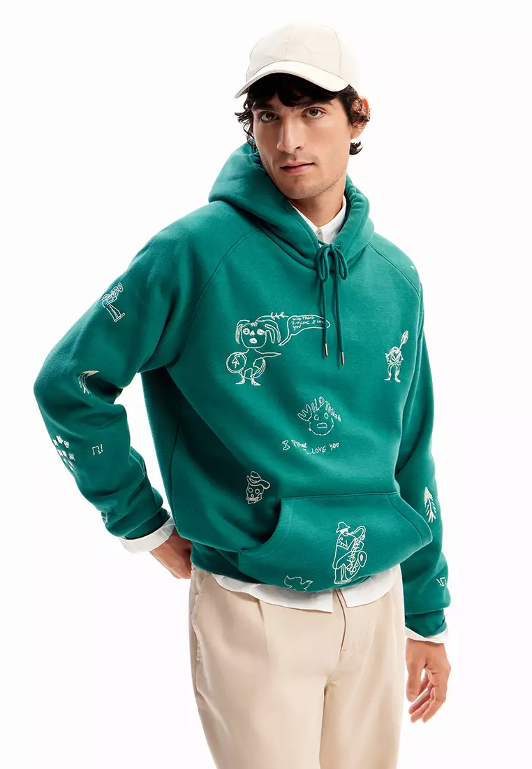 Desigual hoodie hotsell