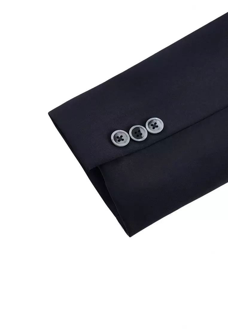 Polyester 合身剪裁西裝外套