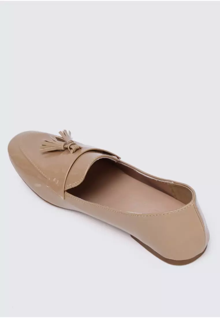 Ada Comfy Loafers In Nude