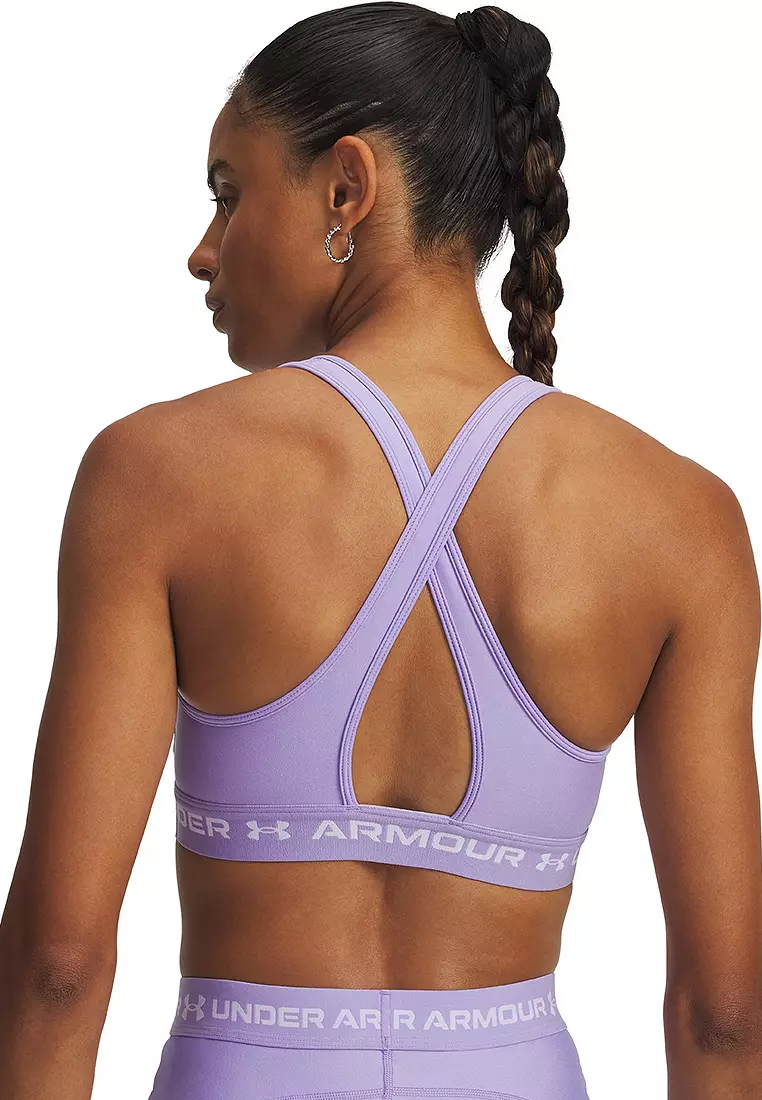 Armour® Mid Crossback Sports Bra