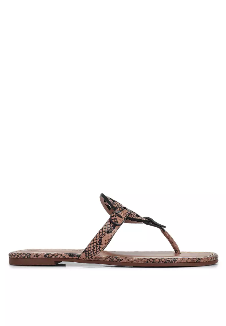 Tory burch discount snakeskin sandals