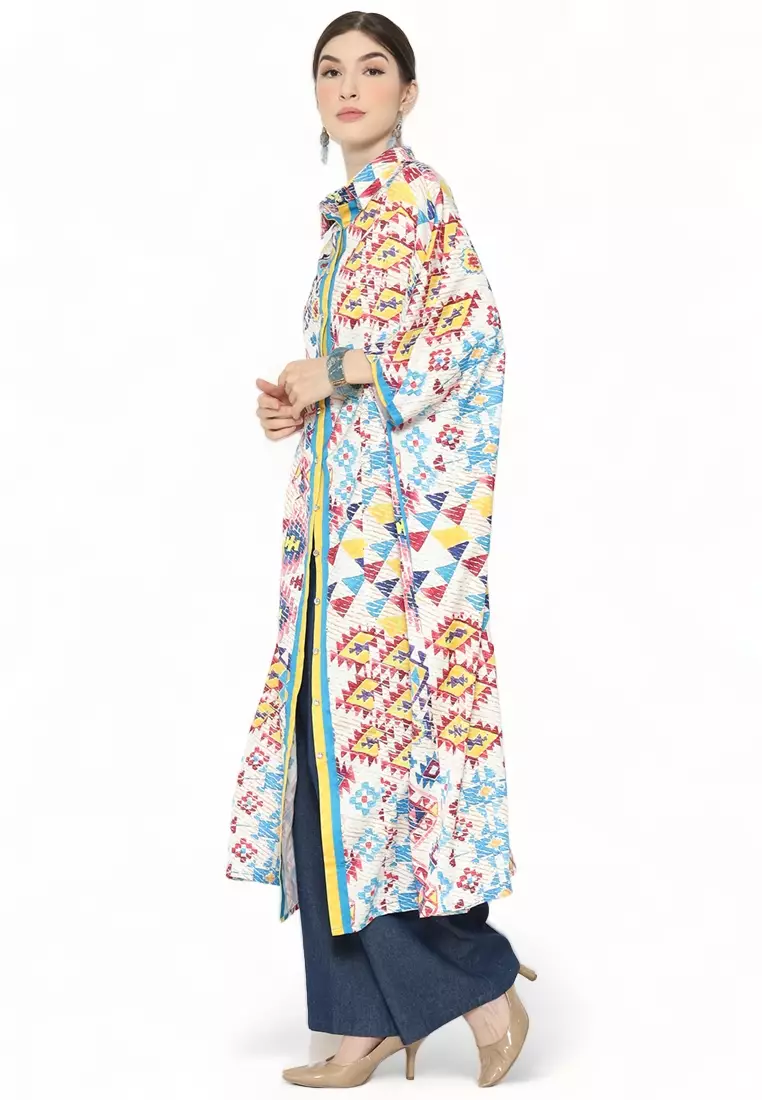 Kanzi Collared Kaftan