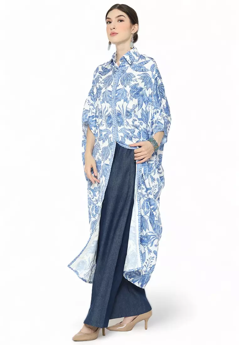 Kanzi Collared Kaftan