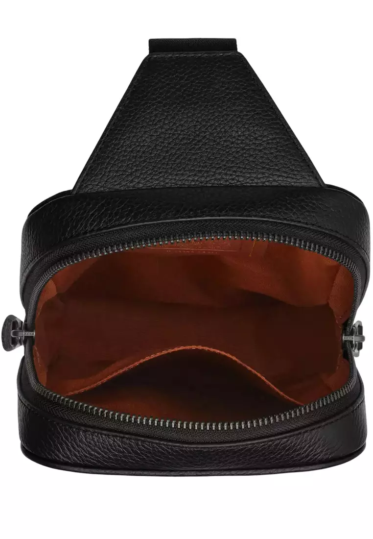 Sullivan Pack Bag In Signature Canvas - Tan/ Black CZ397