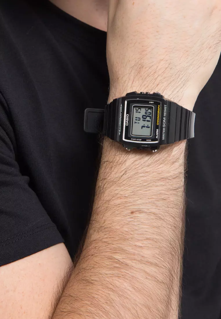 CASIO Jam Tangan Digital W-215H-1AVDF Hitam