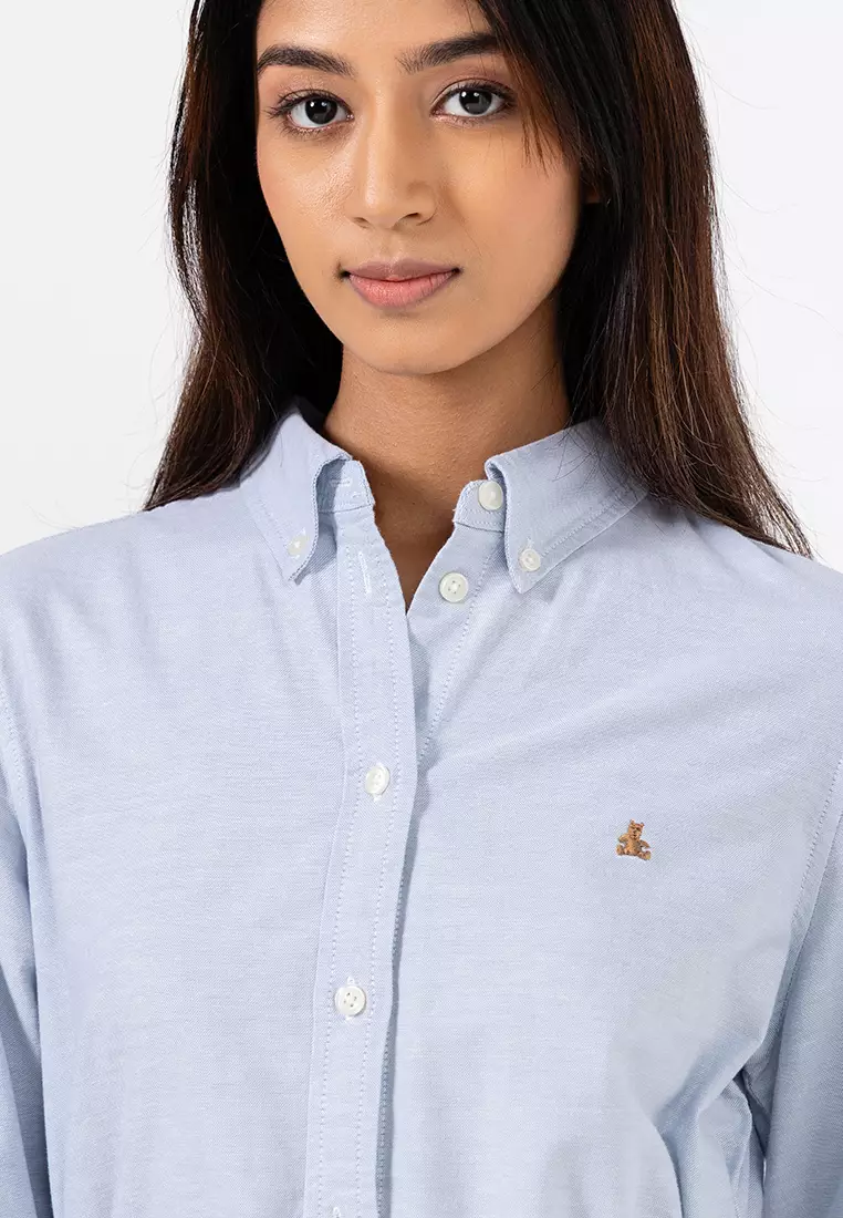 Brannan Bear Belted Shirt Dress