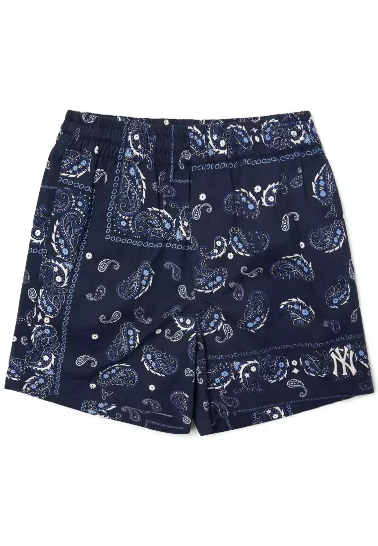 New York Yankees Woven Swim Short - Mens