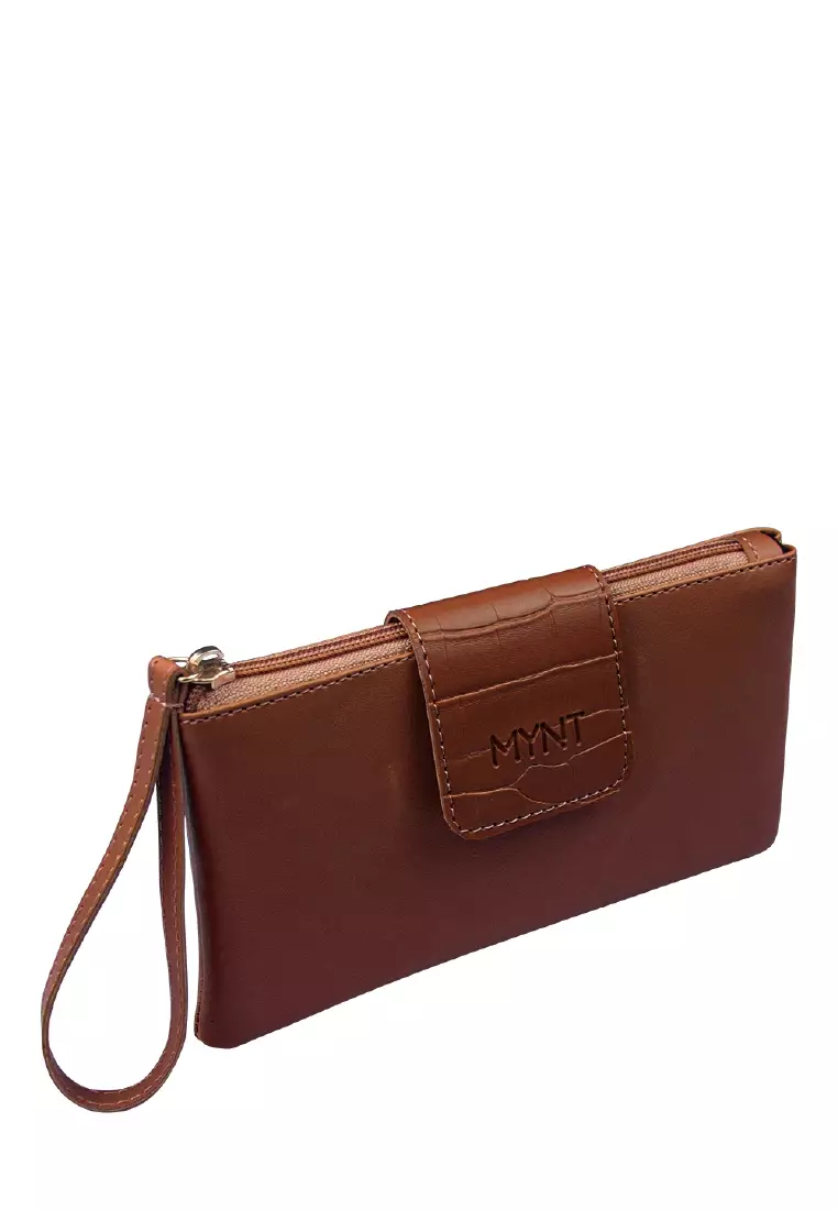 MYNT by MAYONETTE Tyra Pouch Dompet Wanita Tempat HP dan Uang Model Terbaru 2020 - Brown