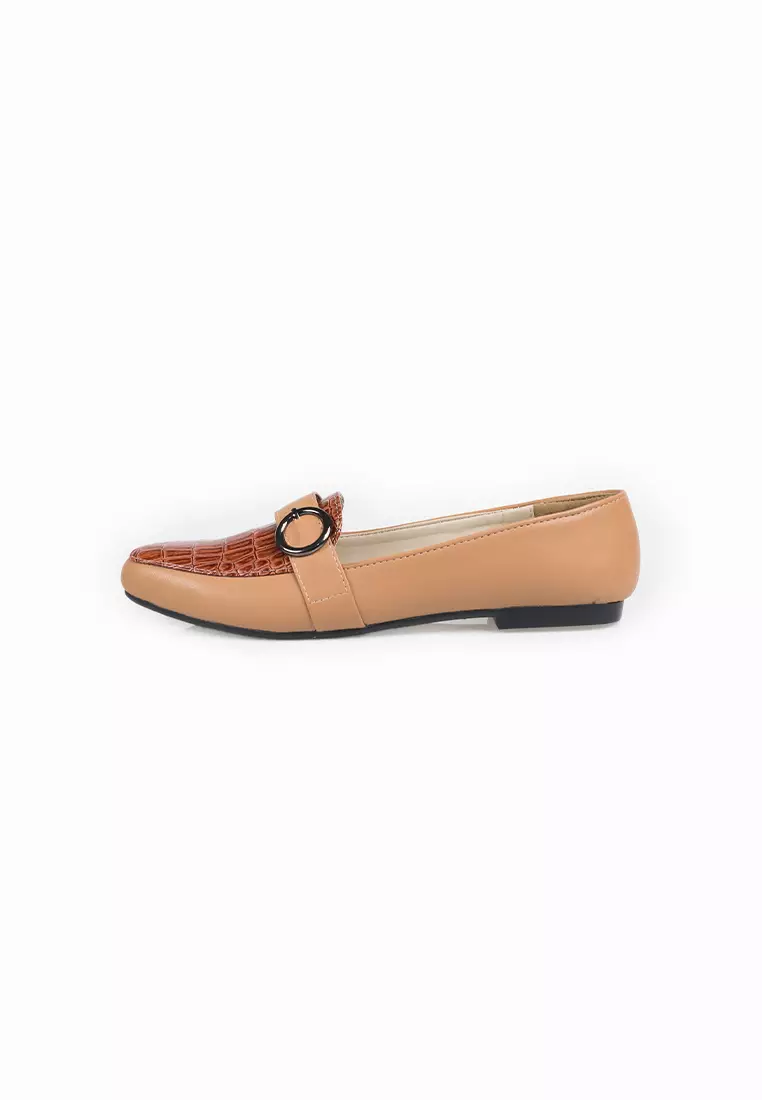 SEIS Fly Sepatu Flatshoes Wanita - MOCCA