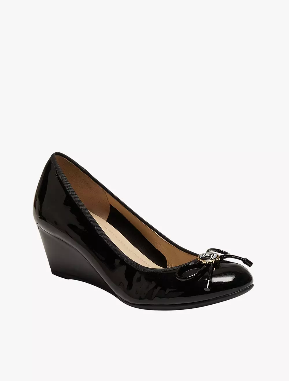 Staccato ER913-Y40 Women's Wedges - Black