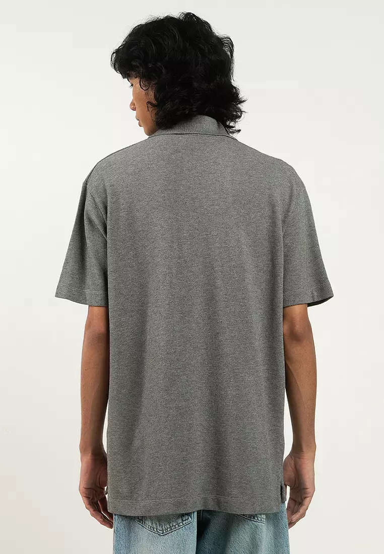 Buy Maison Kitsune Fox Head Comfort Polo Shirt 2026 Online | ZALORA