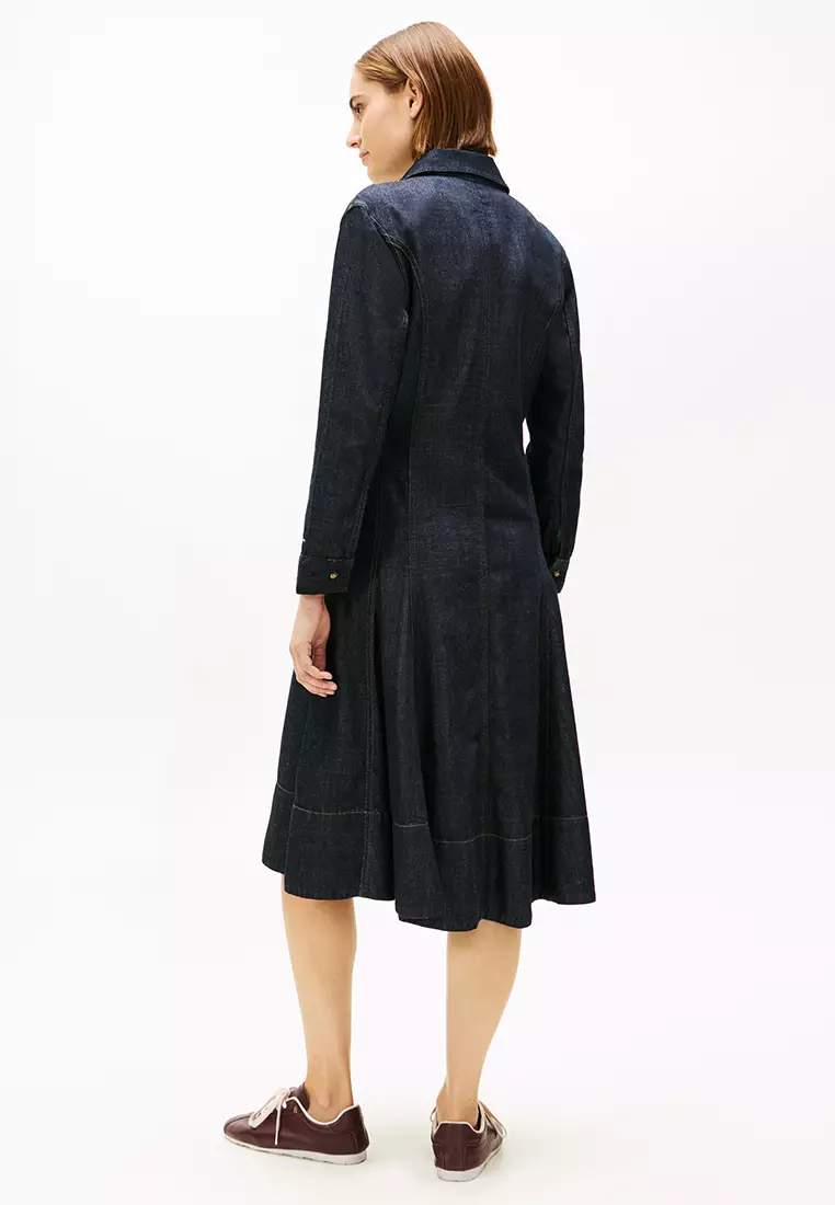 Buy Tommy Hilfiger Denim Long Sleeves Dress - TH Mainline 2026 Online |  ZALORA