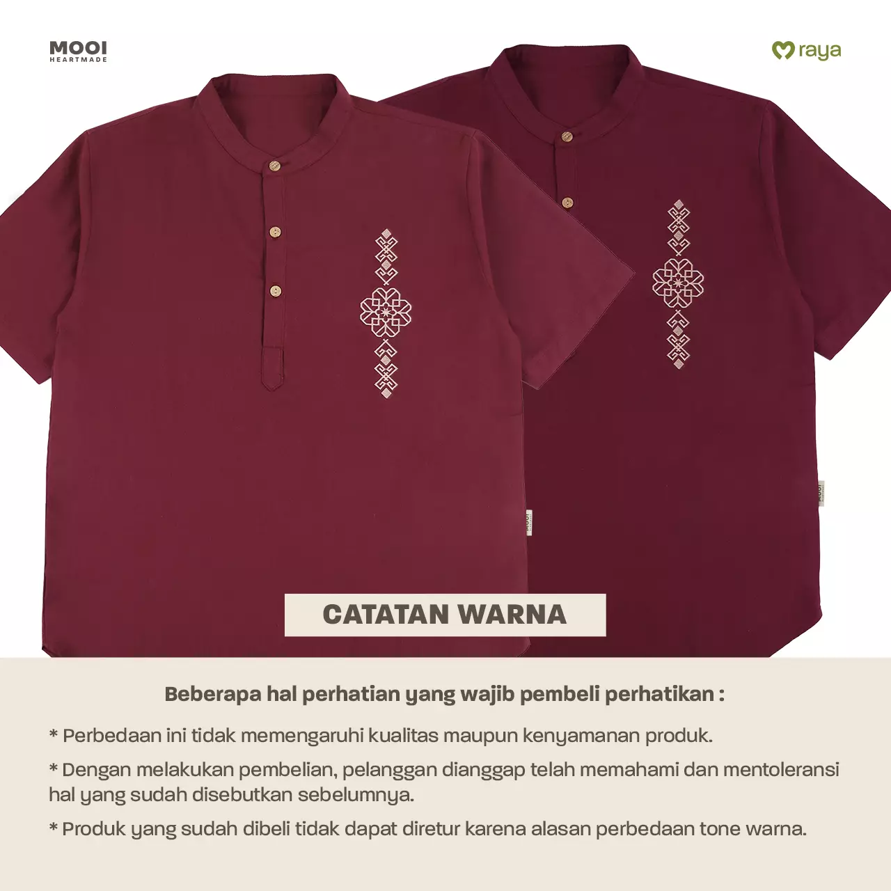 Mooi Atasan Pria Kemeja Pria Raya Collection Karim Koko Basic Series 2026 - Deep Navy