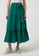 Touche Prive green Poplin Skirt With Belt ABF79AA8204826GS_4