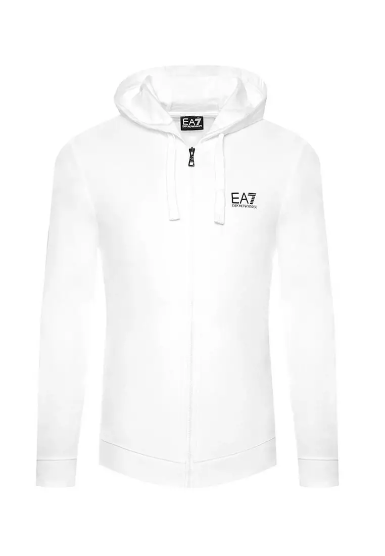 Ea7 hotsell white jacket