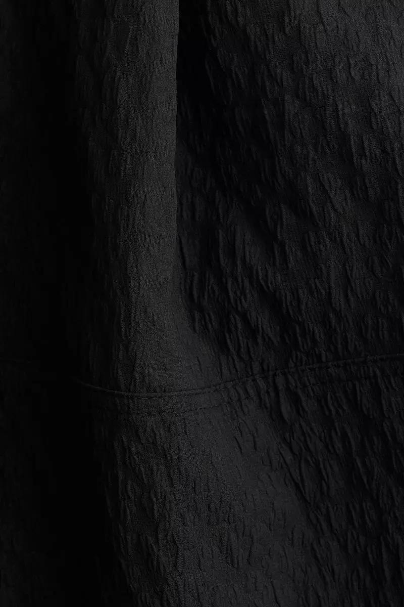 Jacquard-weave strappy dress