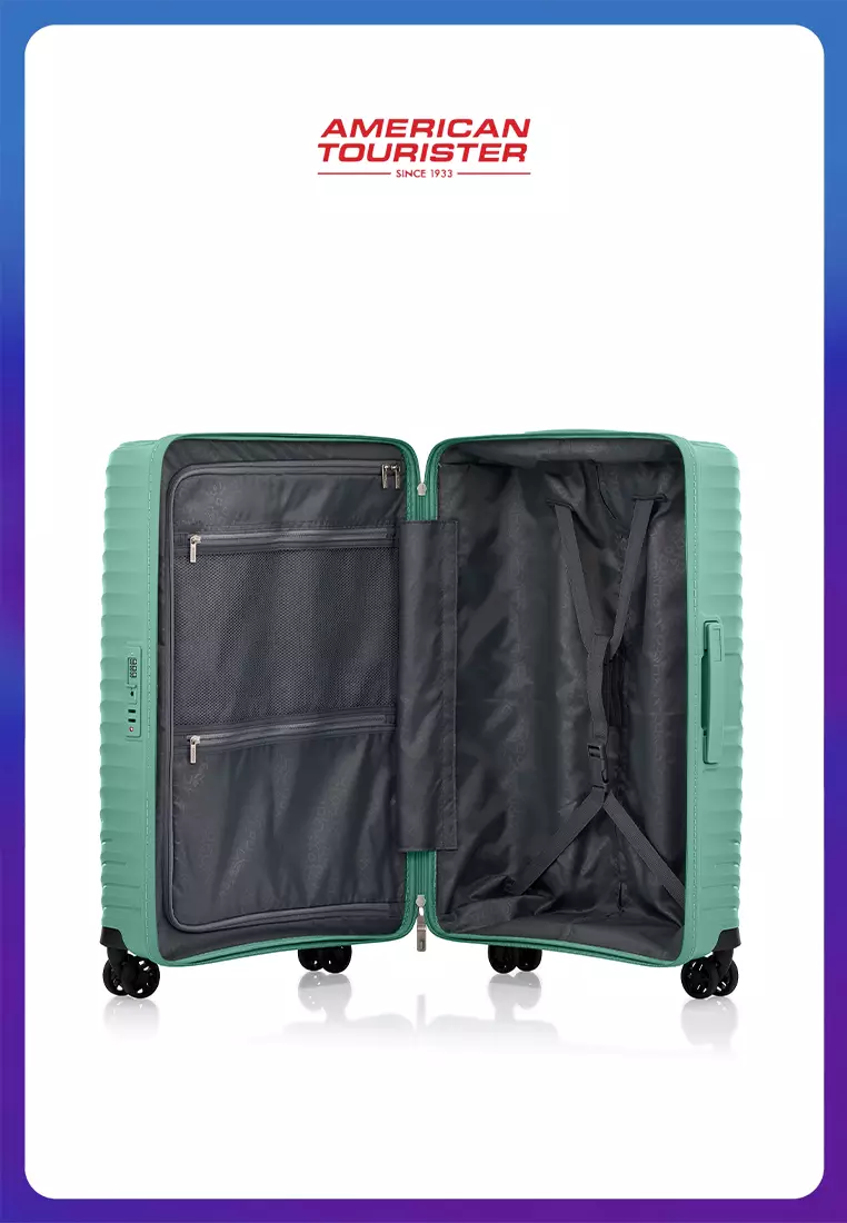 American Tourister Koper Hardcase Diazip Medium 24 Inch TSA - Green