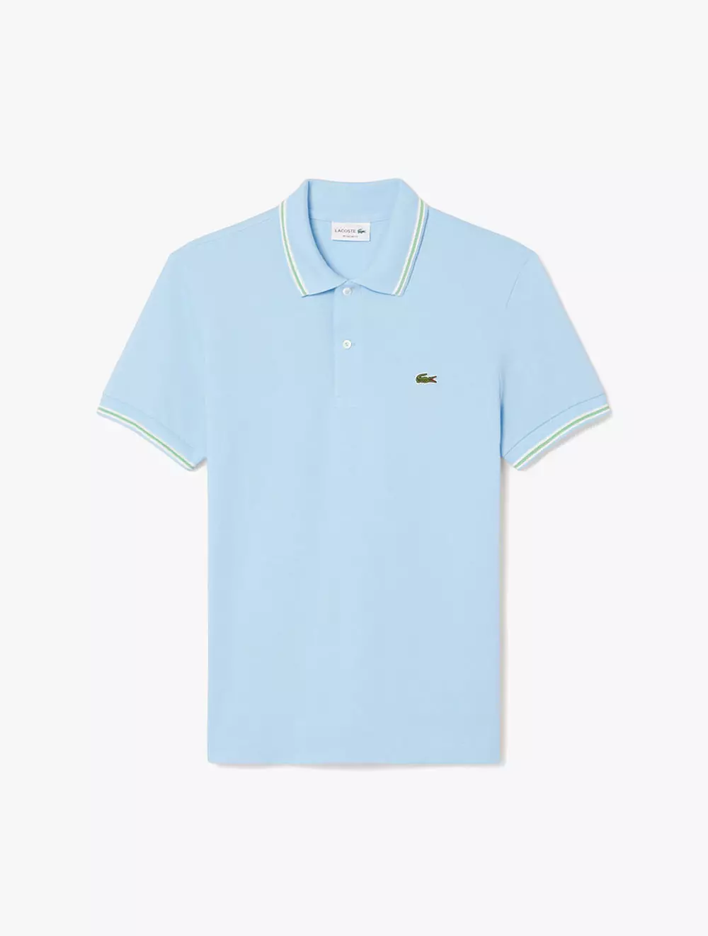 Regular Fit L.12.12 Petit Piqué Polo Shirt - Blue