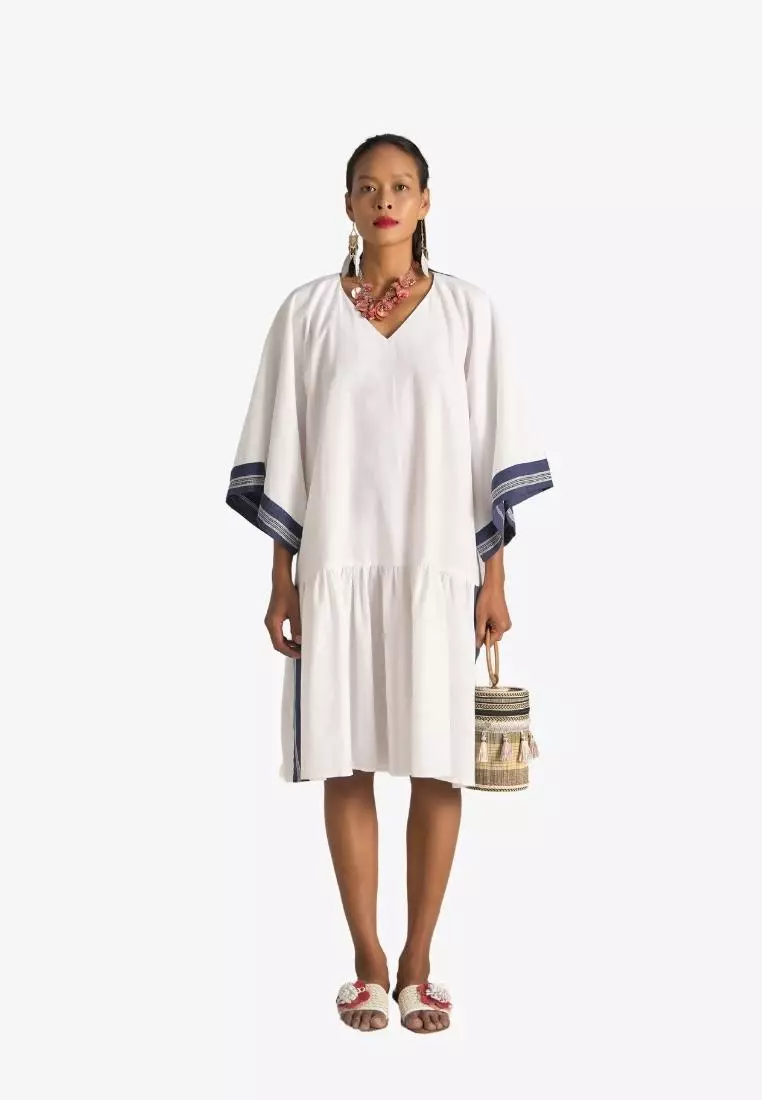 Buy F2 - Fashion and Freedom New Linen New Horizon Midi Linen Dress Online  | ZALORA Malaysia