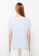 LC WAIKIKI blue Crew Neck Printed Short Sleeve Cotton Women's T-Shirt 1A29FAA18FE862GS_5