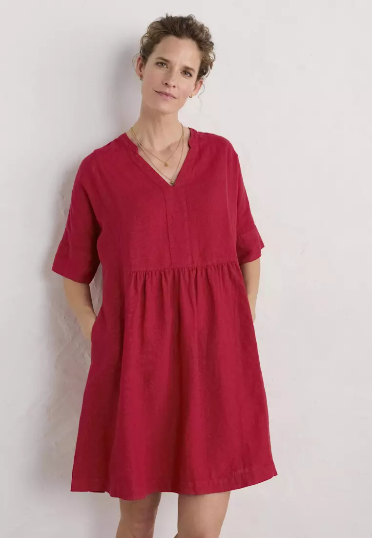 Buy Seasalt Cornwall Seasalt Cornwall Red Draw Kiln Dress Online ...