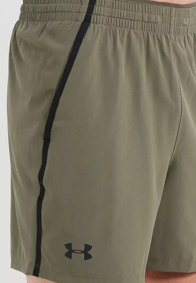Olive green under armour shorts sale