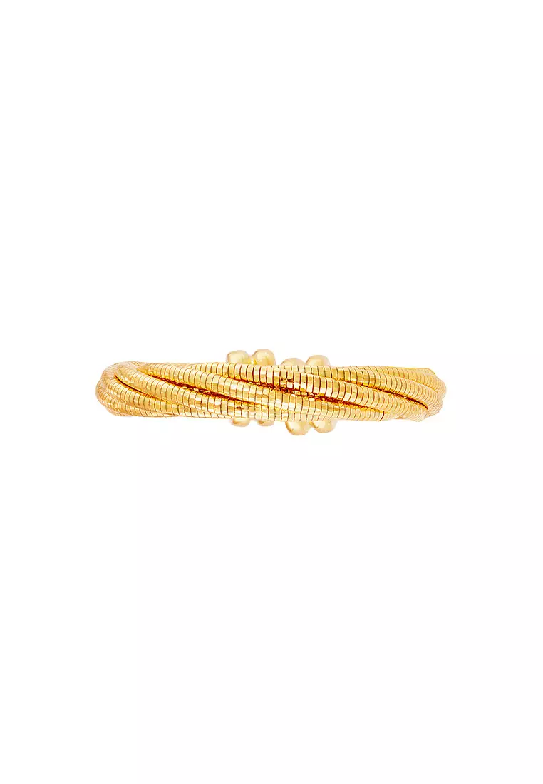 HABIB CAVO | Oro Italia 916 Yellow Gold Ring GR57440525(7Y) (22K Gold)