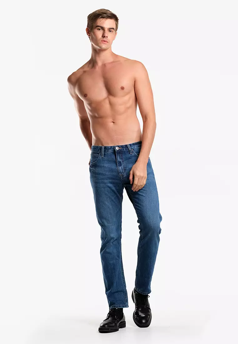Wrangler Men's Denim Jeans Greensboro Fit