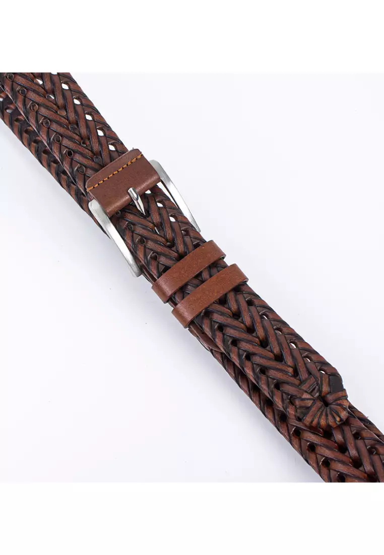 Buy Lara Men's Braided Pin Buckle Belt 2024 Online | ZALORA Philippines