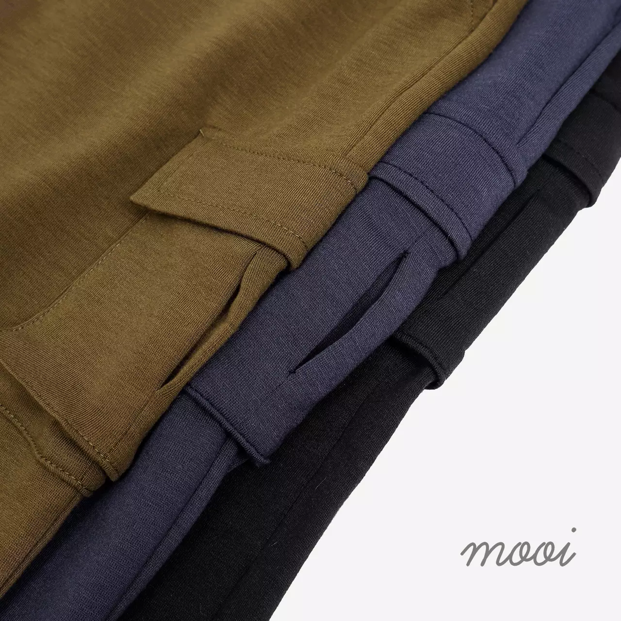 Mooi Celana Panjang Cargo Anak Laki-Laki Calvin Cargo Pants - Brown Sand