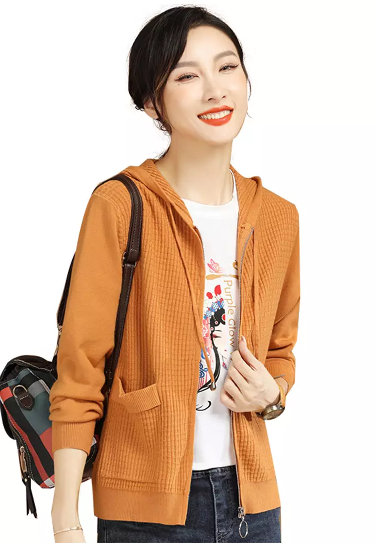 Girls on sale orange cardigan