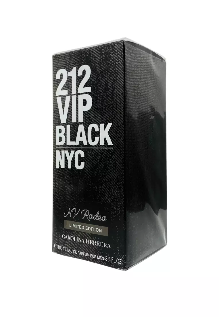 Carolina Herrera 212 VIP Black NY Rodeo Man EDP - 100 ML (Parfum Pria)