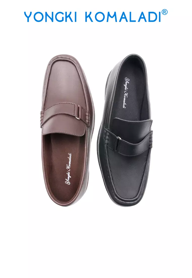 YONGKI KOMALADI ARNON SEPATU CASUAL PRIA OL-AD1305-BE COFFEE
