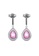 Her Jewellery silver Dangling Droplet Earrings (White Gold) - Made with premium grade crystals from Austria 8FCFFAC68A5F00GS_4
