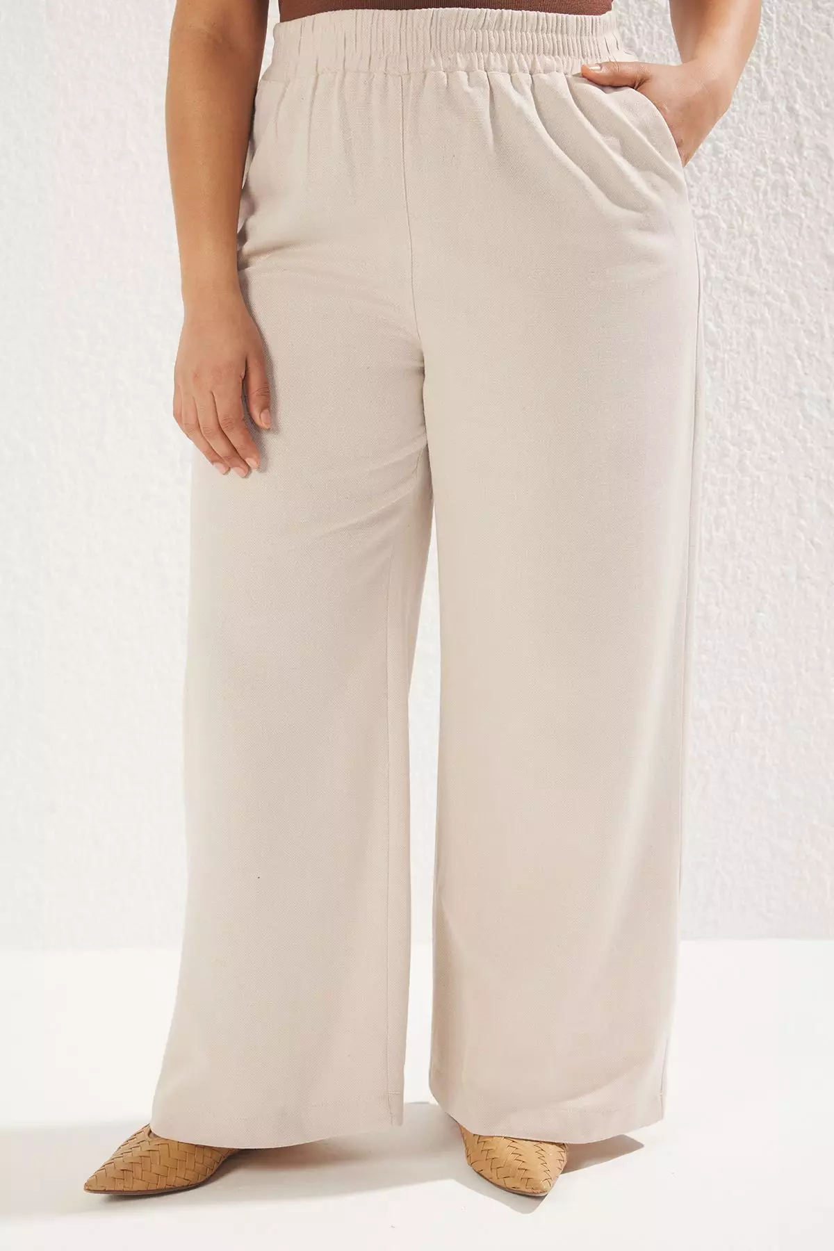 Elastic Waist Trousers
