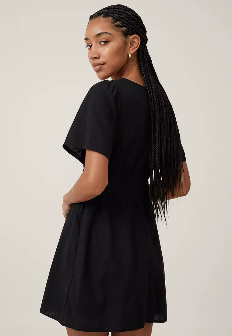 Hazel V Neck Mini Dress