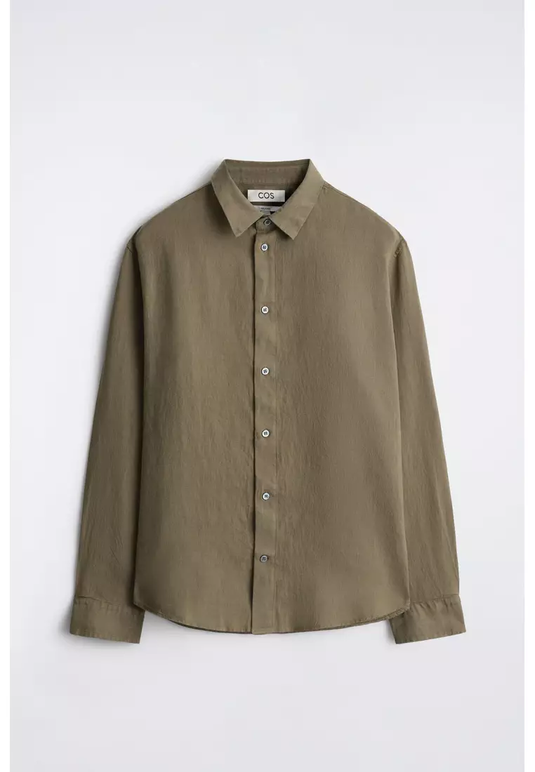 RELAXED LINEN SHIRT
