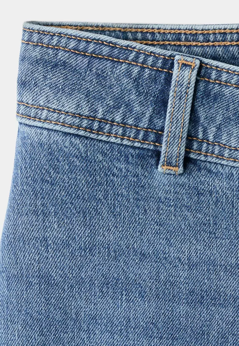 Catherin Culotte High-Rise Jeans