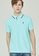 POLO HAUS green and blue Polo Haus - Polo Signature Fit Collar Tee (Turquoise) F501FAAE17FDC2GS_1