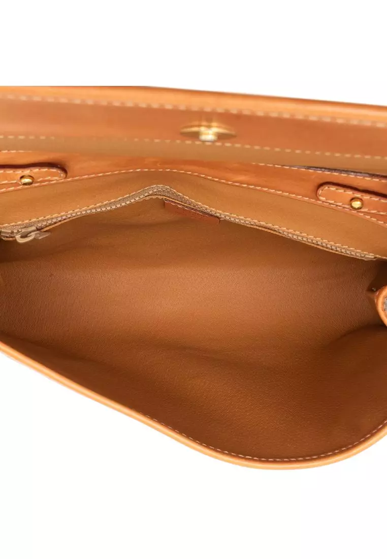 Pre-Loved Celine Macadam Coated Canvas Crossbody