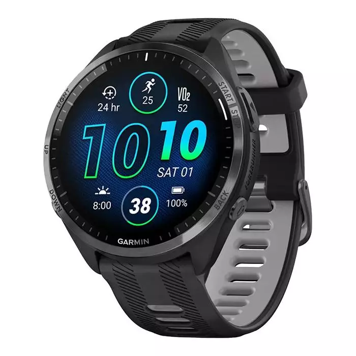Garmin Forerunner 965 Karet Hitam