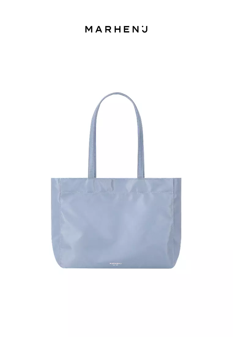 BONO Nylon Shoulder Bag Blue